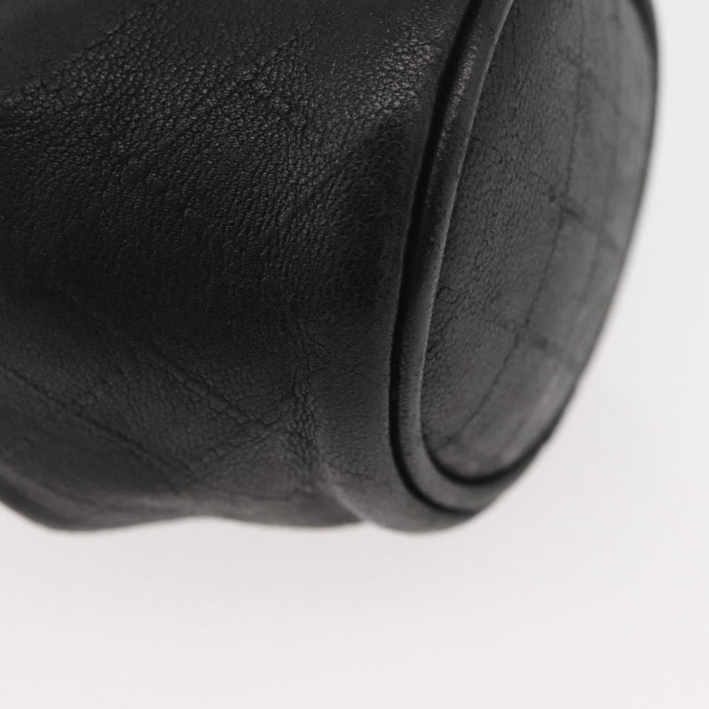 Chanel Camellia Clutch Bag Leather Black Leather Clutche & Pouche Bag