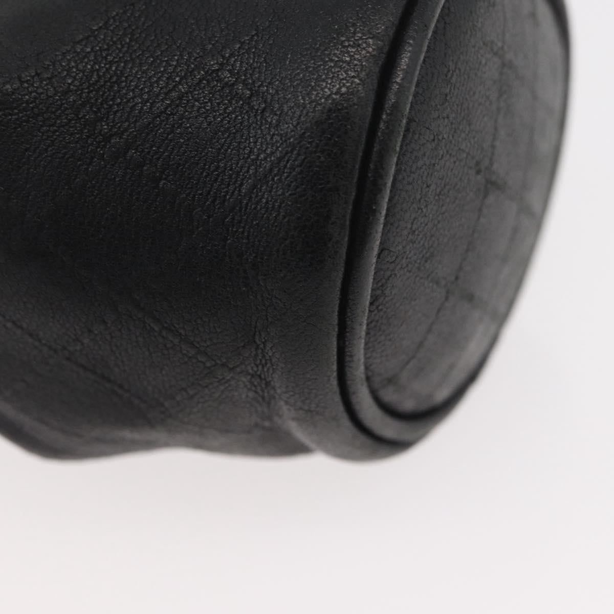 Chanel Camellia Clutch Bag Leather Black Leather Clutche & Pouche Bag