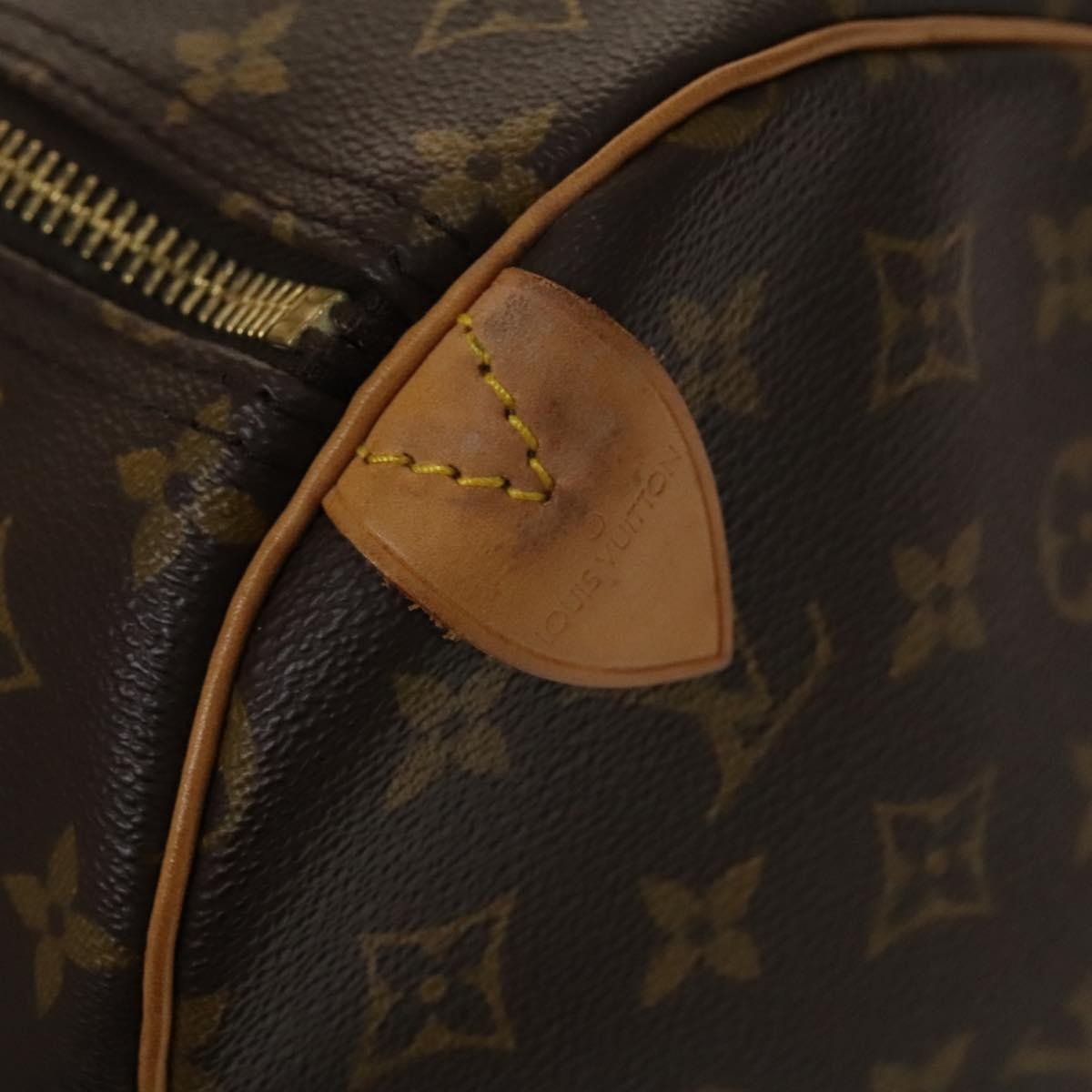 Louis Vuitton Keepall Bag Monogram Canvas Brown Canvas Bag