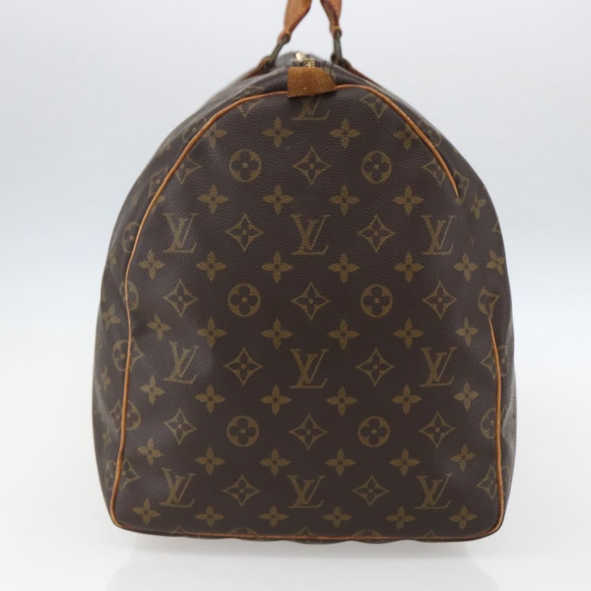 Louis Vuitton Keepall Bag Monogram Canvas Brown Canvas Travel Bag