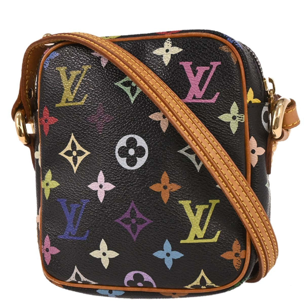 Louis Vuitton Rift Handbag Monogram Multicolor Multicolour Canvas Shoulder Bag