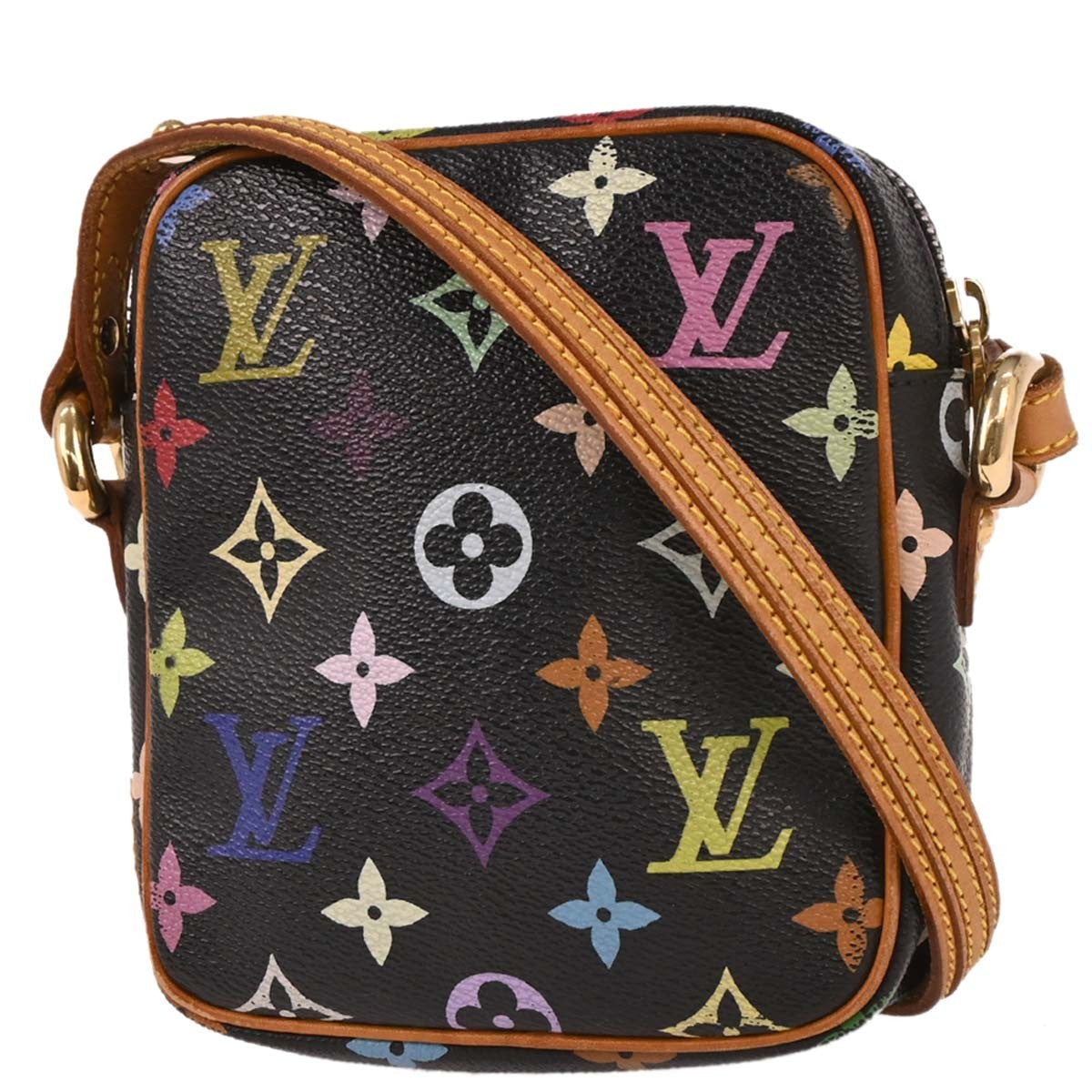 Louis Vuitton Rift Handbag Monogram Multicolor Multicolour Canvas Shoulder Bag
