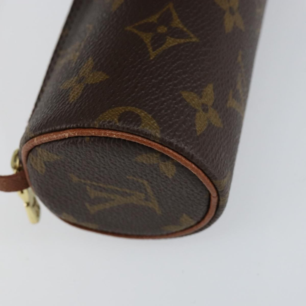 Louis Vuitton Papillon Pochette Monogram Canvas Brown Canvas Clutche & Pouche Bag