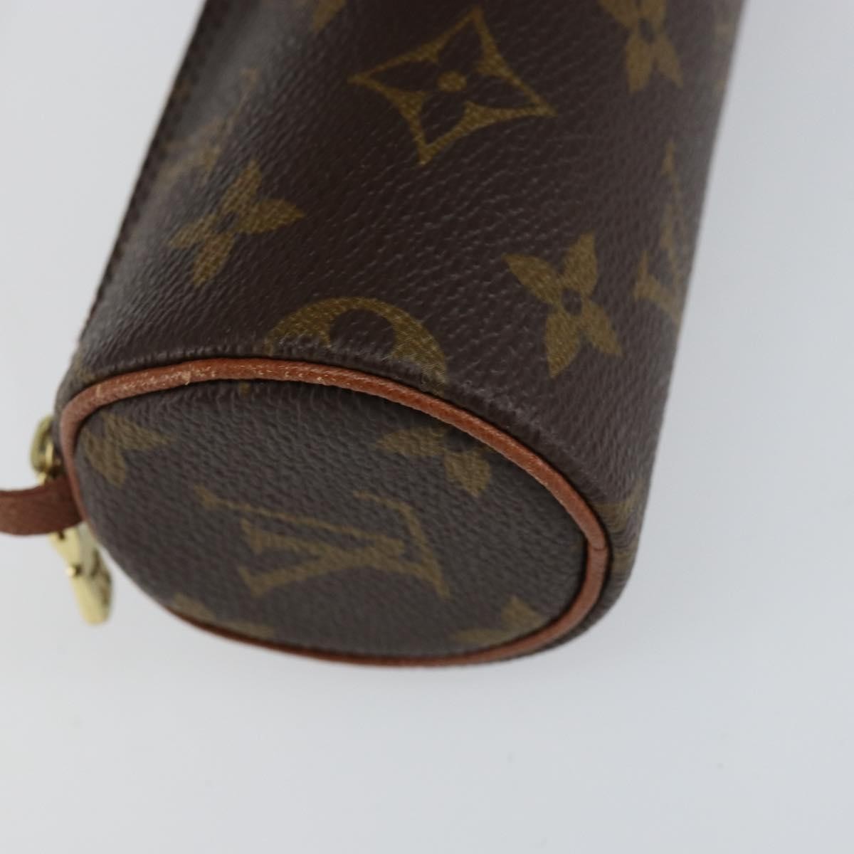 Louis Vuitton Papillon Pochette Monogram Canvas Brown Canvas Clutche & Pouche Bag