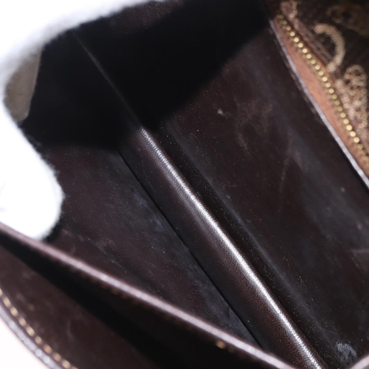 Celine C Sulky Shoulder Bag Canvas Brown Canvas Shoulder Bag Bag