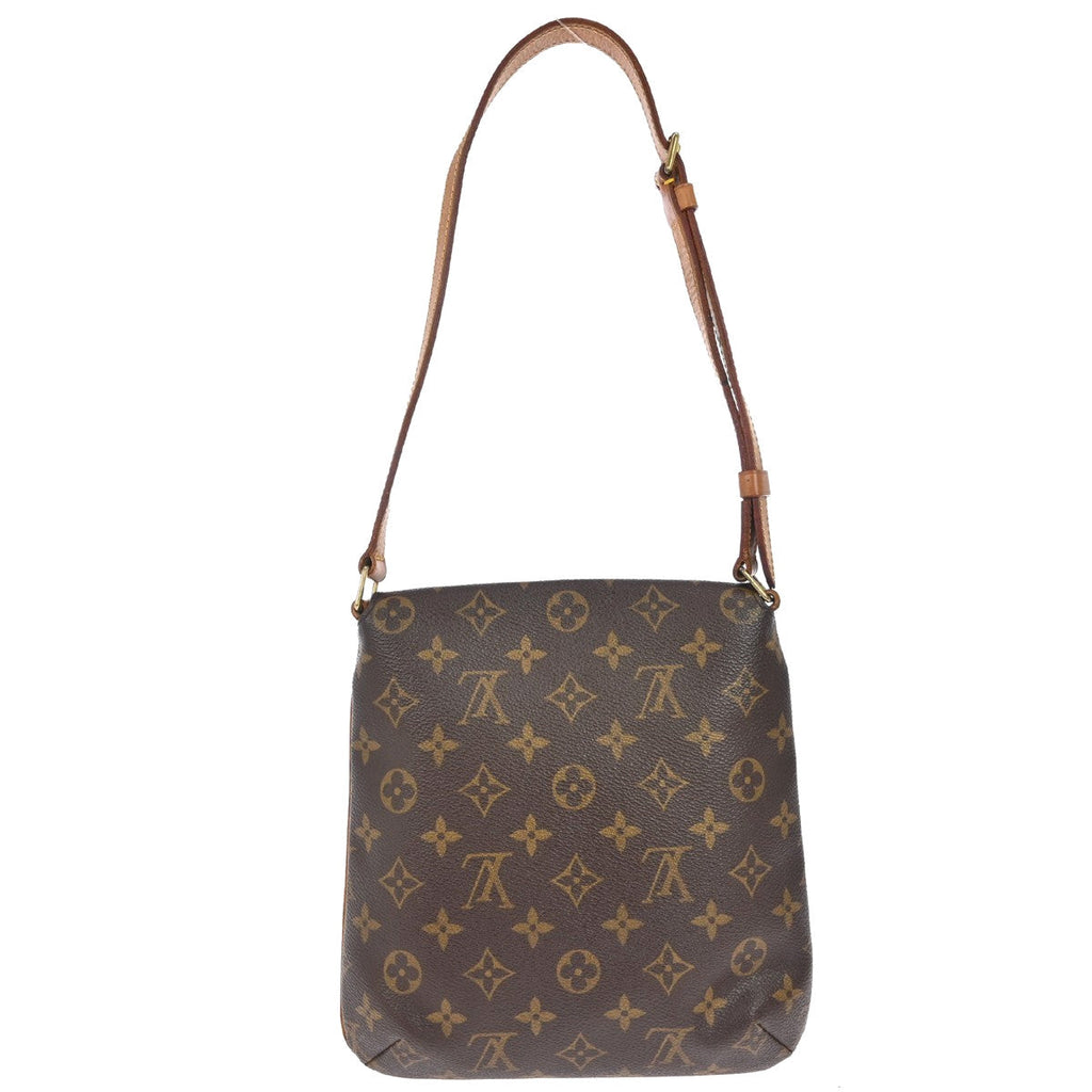 Louis Vuitton Musette Salsa Handbag Monogram Canvas Brown Canvas Shoulder Bag