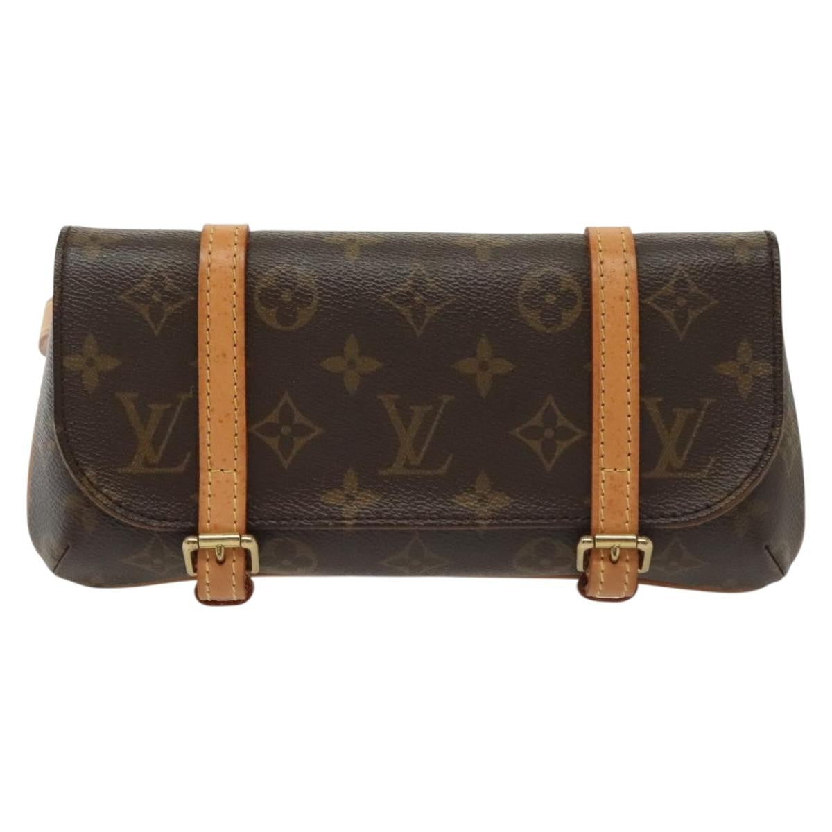 Louis Vuitton Marelle Waist Bag Monogram Canvas Brown Canvas Bag