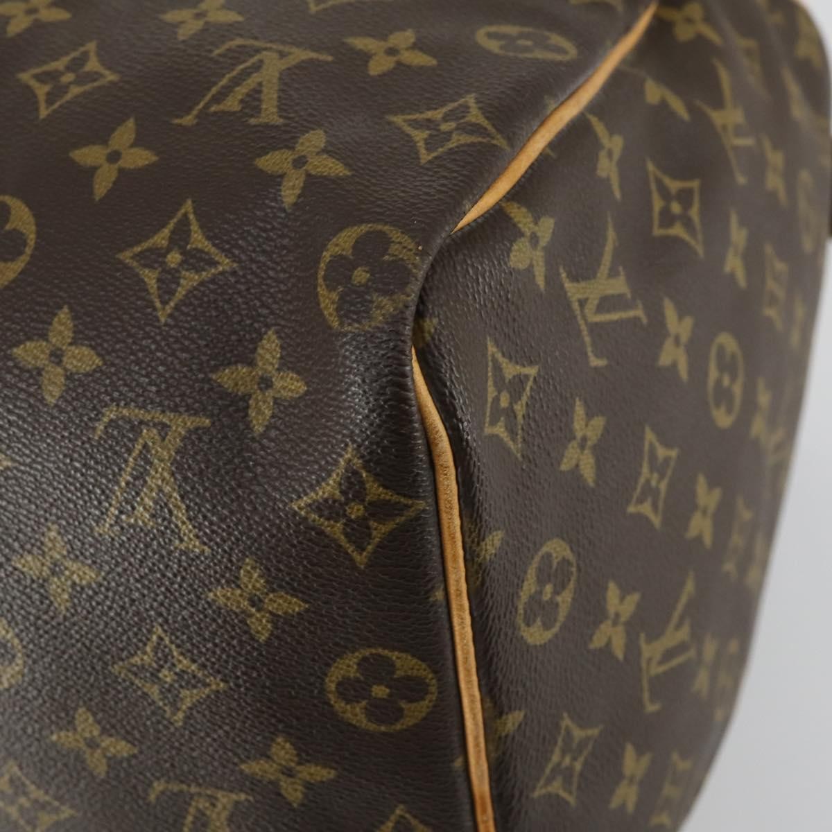 Louis Vuitton Keepall Bag Monogram Canvas Brown Canvas Travel Bag