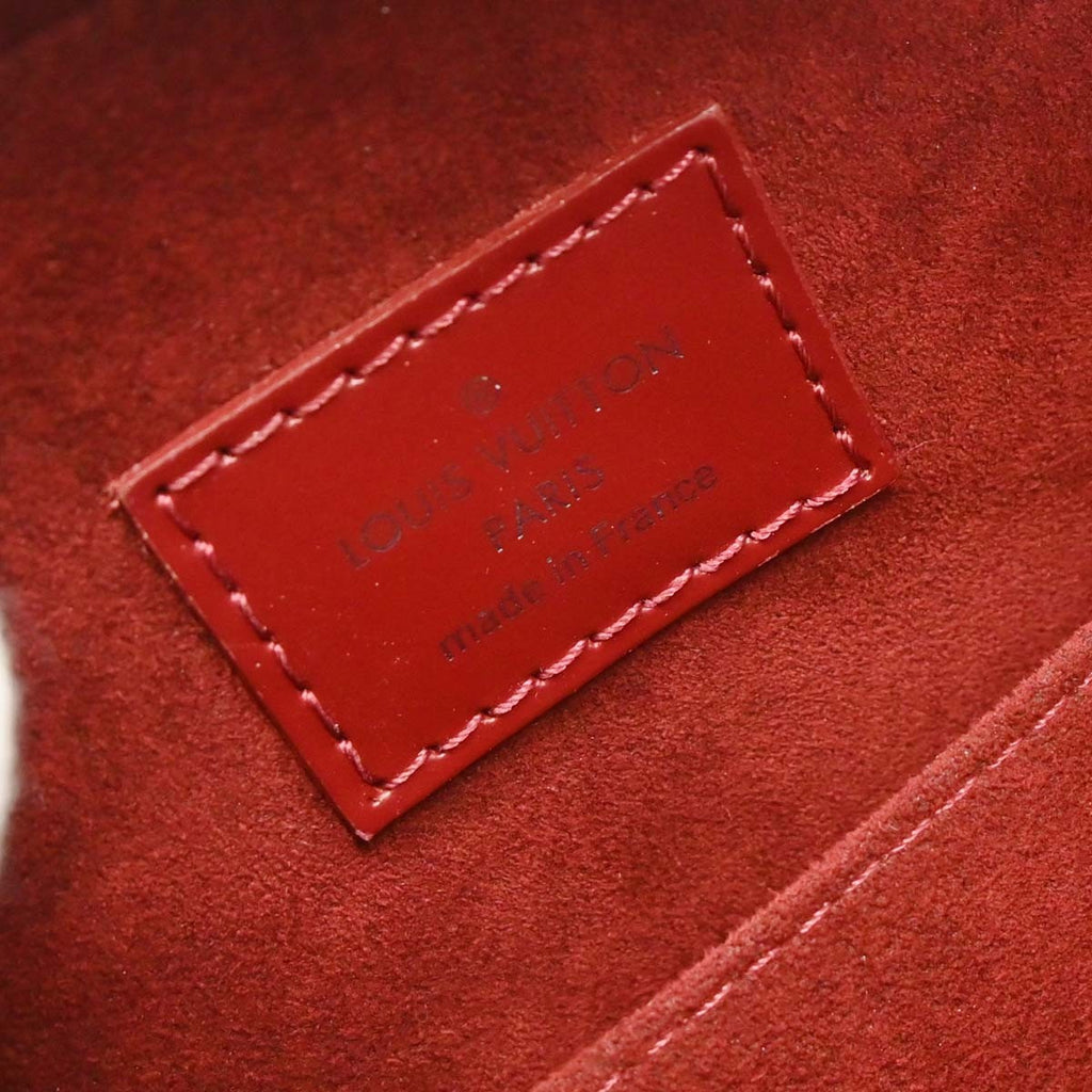 Louis Vuitton Jasmin Bag Epi Leather Red Leather Handbag