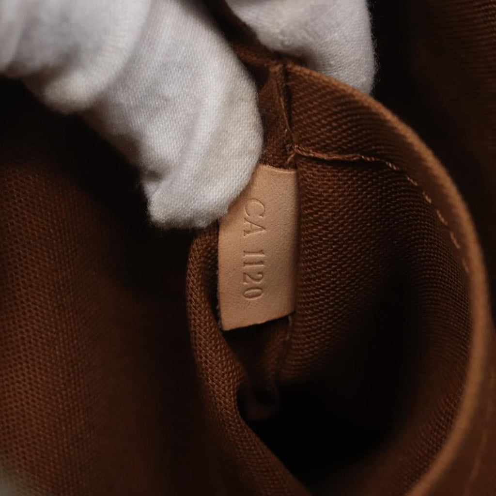 Louis Vuitton Odeon Handbag Monogram Canvas Brown Canvas Shoulder Bag