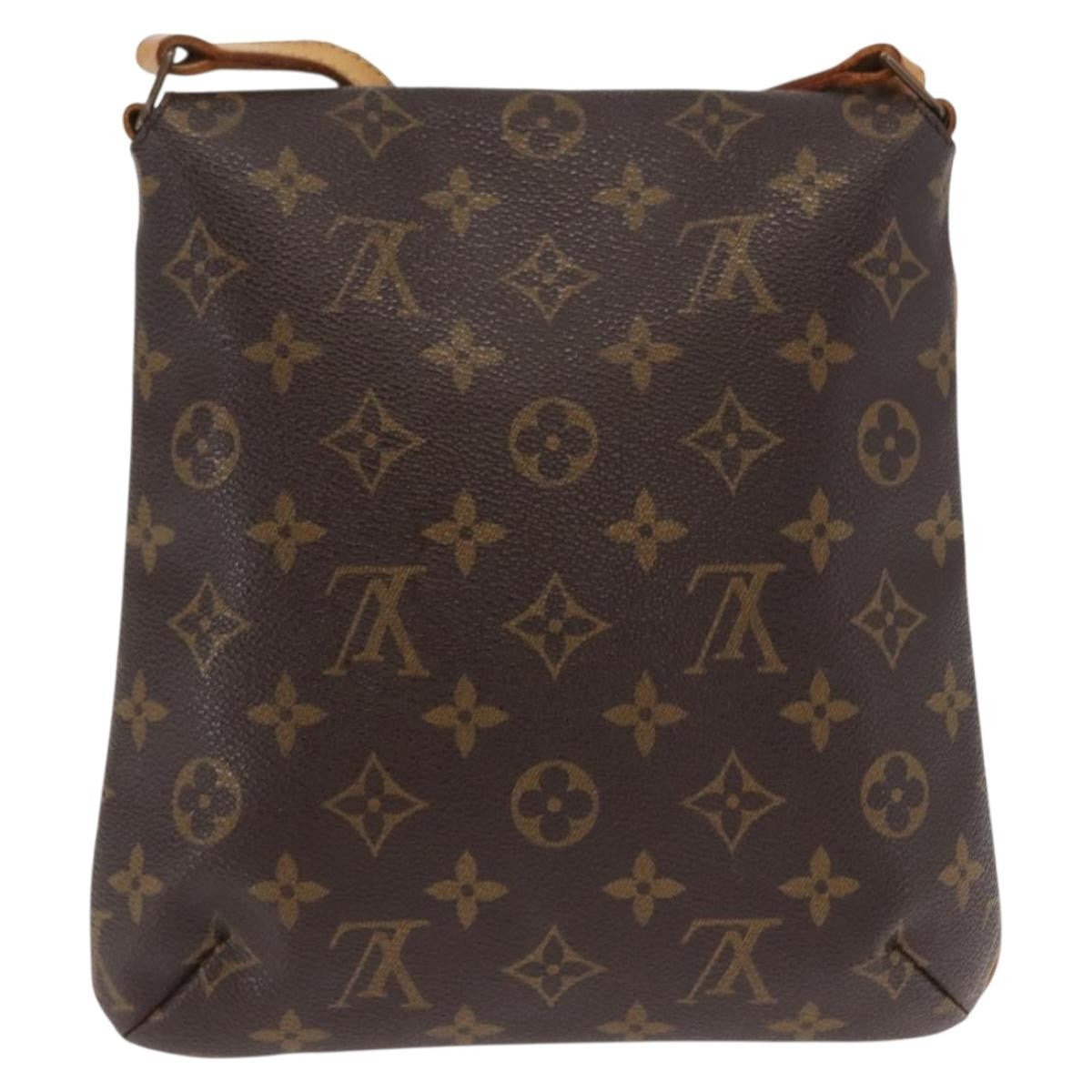 Louis Vuitton Musette Salsa Handbag Monogram Canvas Brown Canvas Shoulder Bag