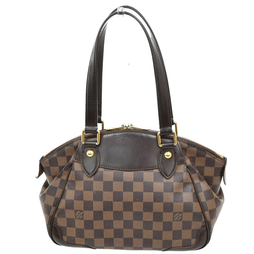 Louis Vuitton Verona Handbag Damier Brown Canvas Shoulder Bag