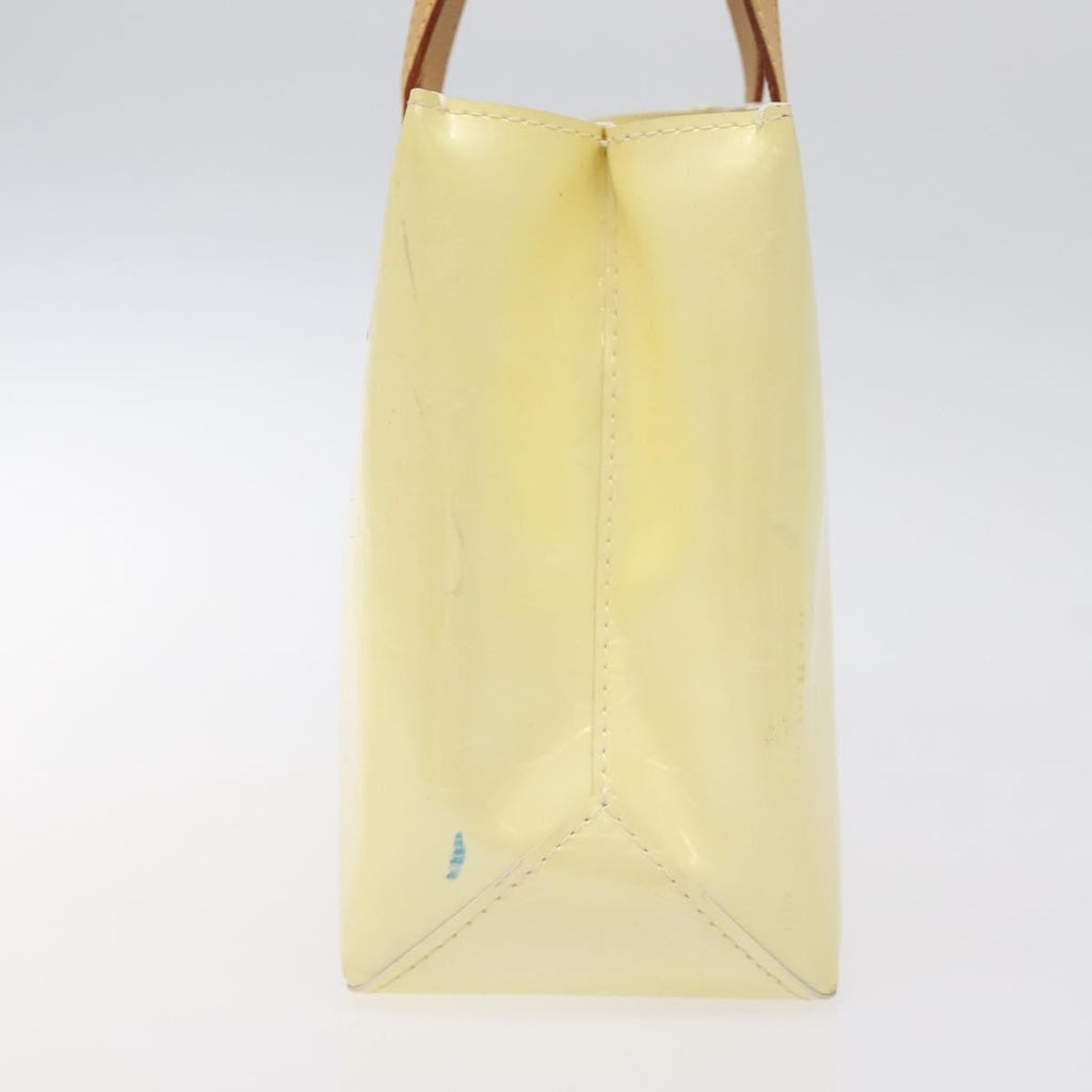 Louis Vuitton Reade Handbag Monogram Vernis Beige Patent_Leather Bag