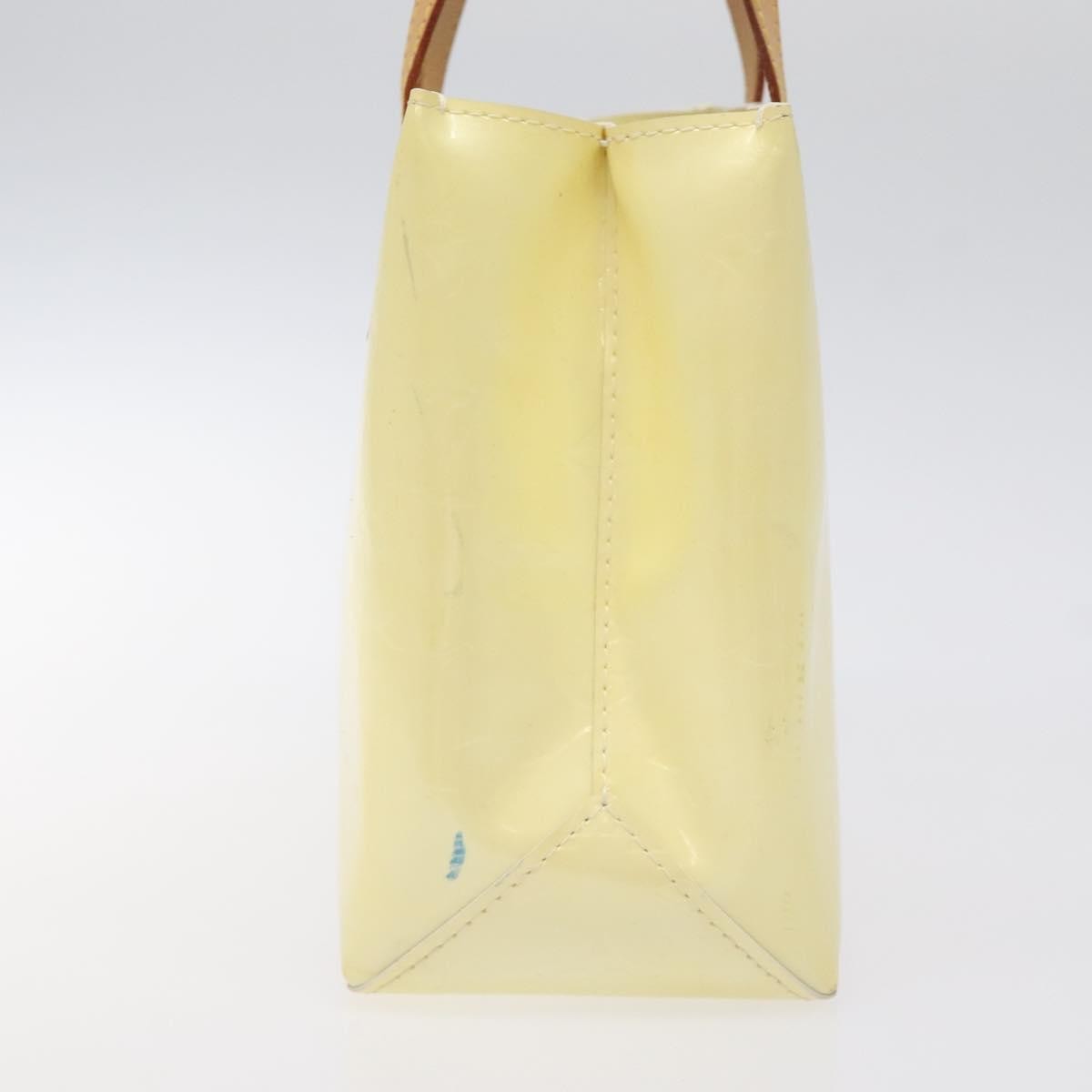 Louis Vuitton Reade Handbag Monogram Vernis Beige Patent_Leather Bag