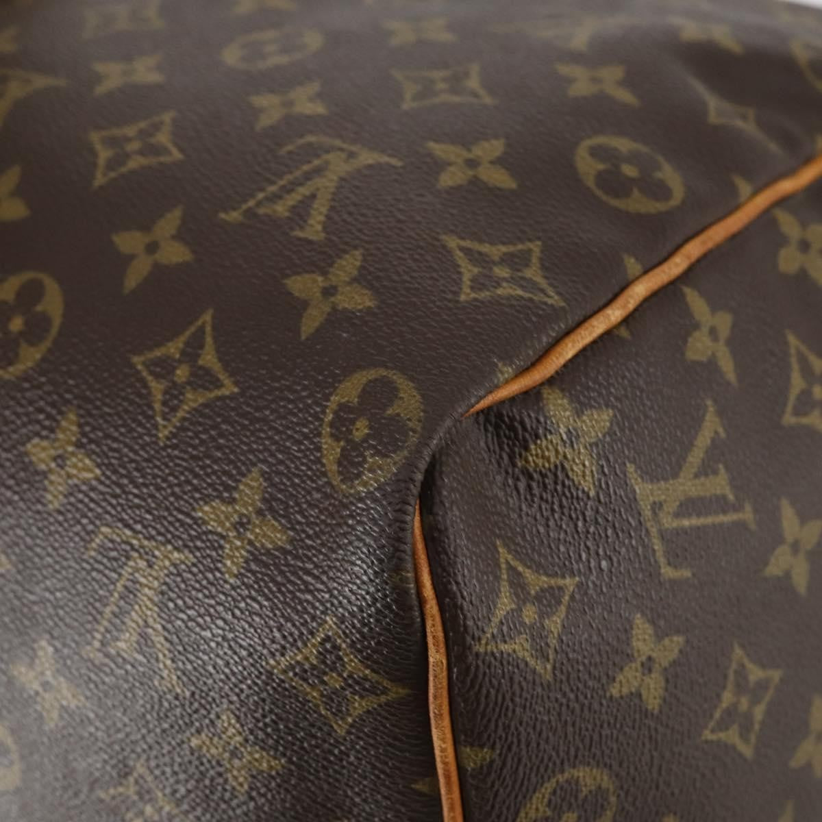 Louis Vuitton Keepall Bag Monogram Canvas Brown Canvas Travel Bag