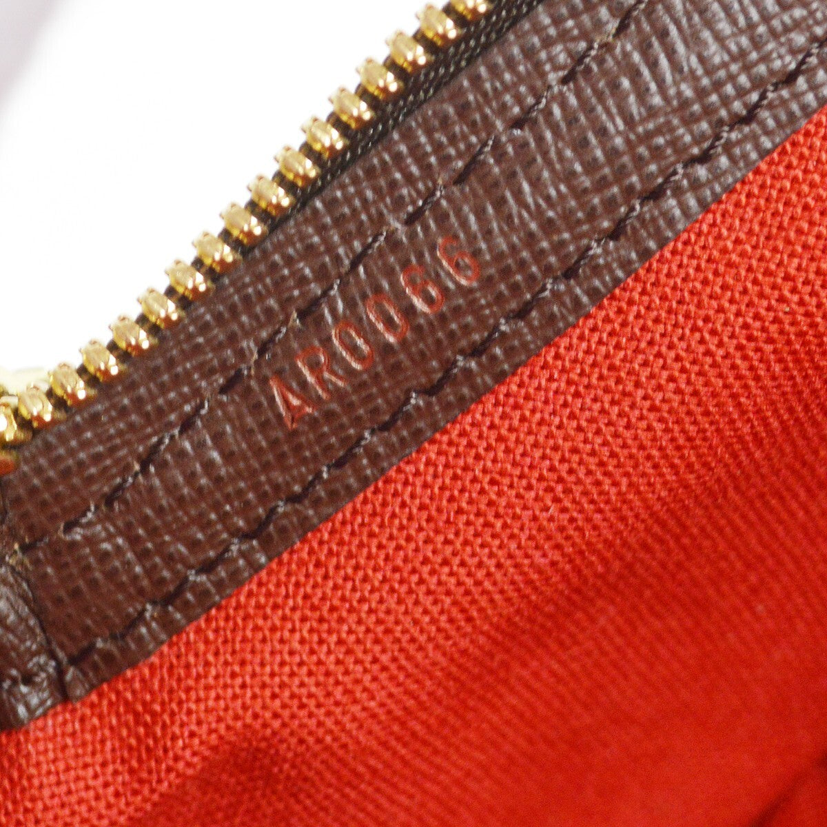 Louis Vuitton Belem Handbag Damier Brown Canvas Handbag
