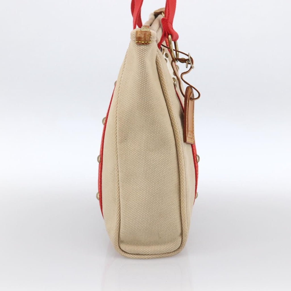 Louis Vuitton Antigua Tote Canvas Beige Canvas Tote Bag