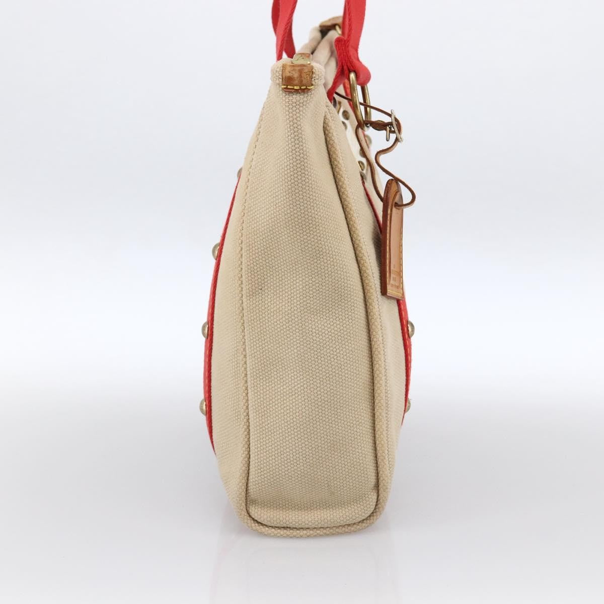 Louis Vuitton Antigua Tote Canvas Beige Canvas Tote Bag
