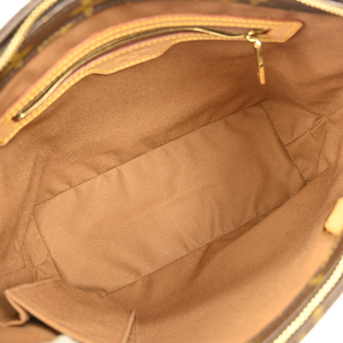 Louis Vuitton Cabas Piano Monogram Canvas Brown Canvas Tote Bag