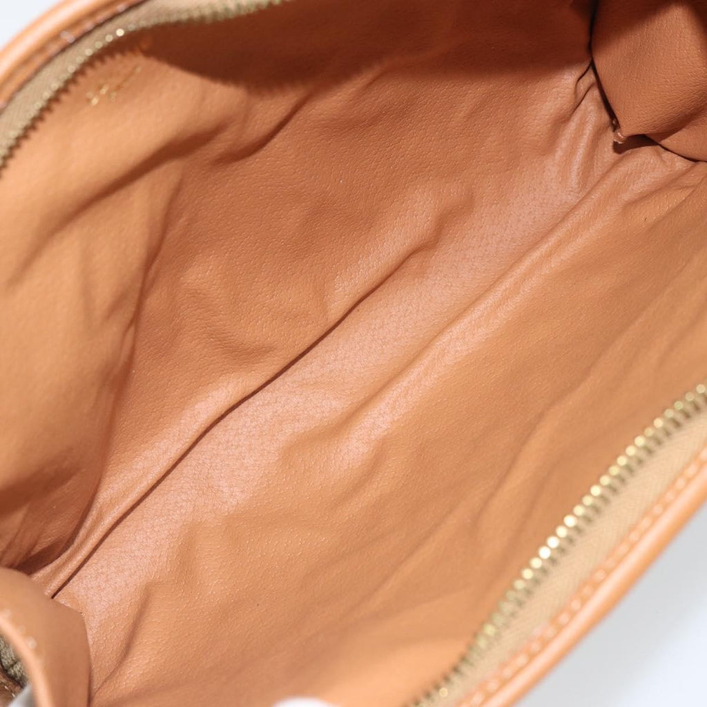 Celine Macadam Pochette Classic Beige Canvas Clutche & Pouche Bag