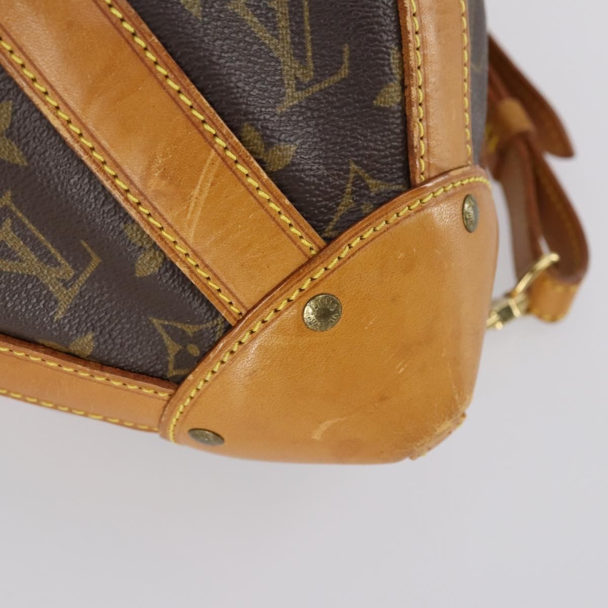 Louis Vuitton Romeo Gigli Handbag Monogram Canvas Brown Canvas Shoulder Bag
