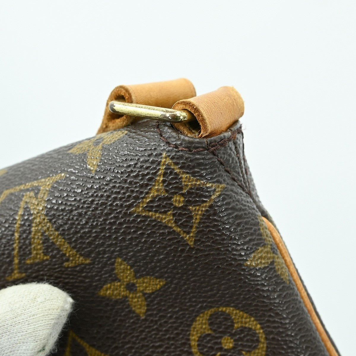 Louis Vuitton Musette Salsa Handbag Monogram Canvas Brown Canvas Shoulder Bag