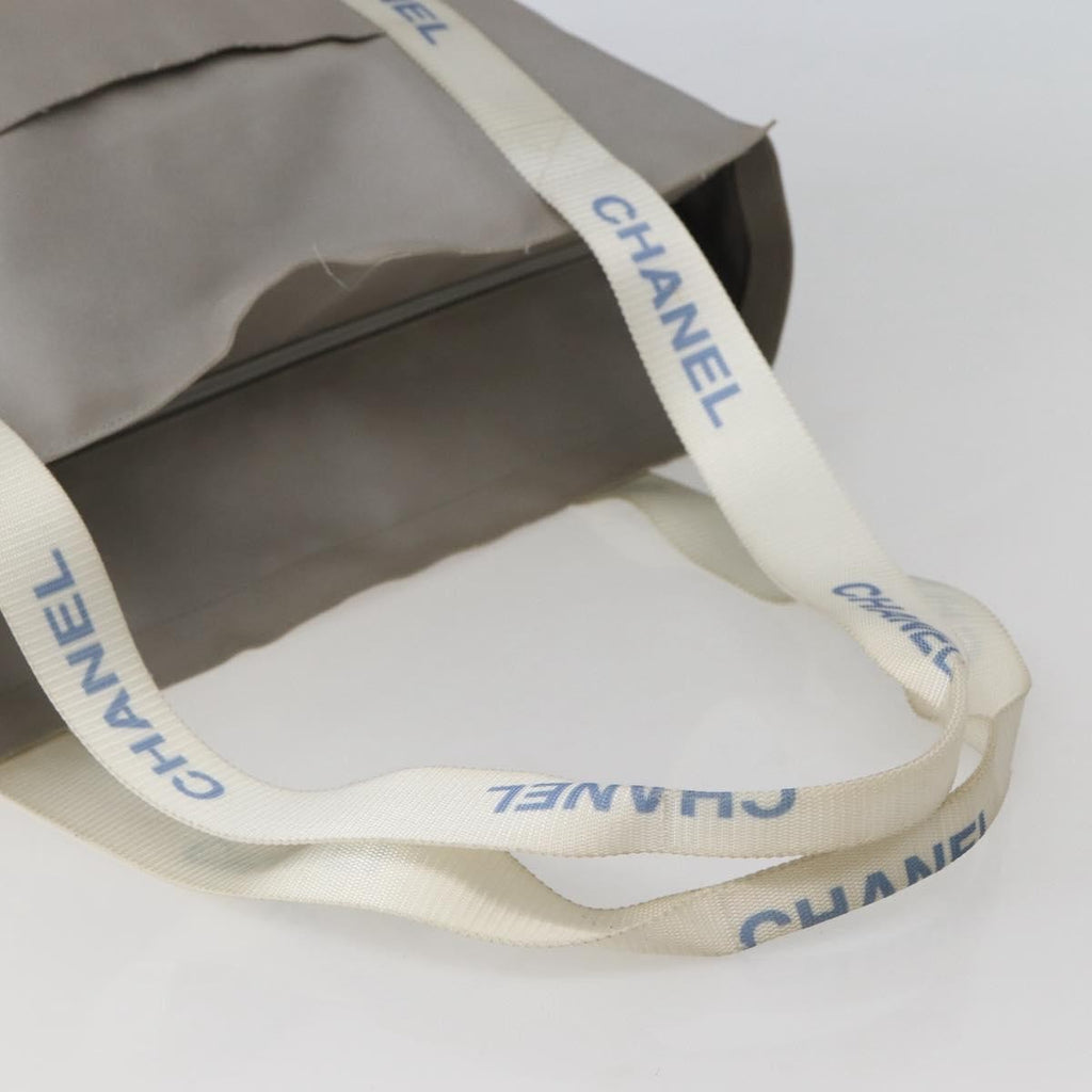 Chanel Sport Line Tote Bag Nylon Gray Nylon Tote Bag Bag