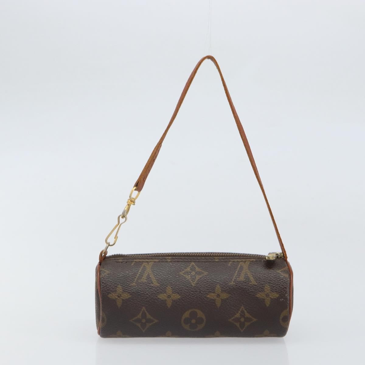 Louis Vuitton Papillon Handbag Monogram Canvas Brown Canvas Handbag