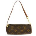 Louis Vuitton Papillon Pochette Monogram Canvas Brown Canvas Clutche & Pouche Bag