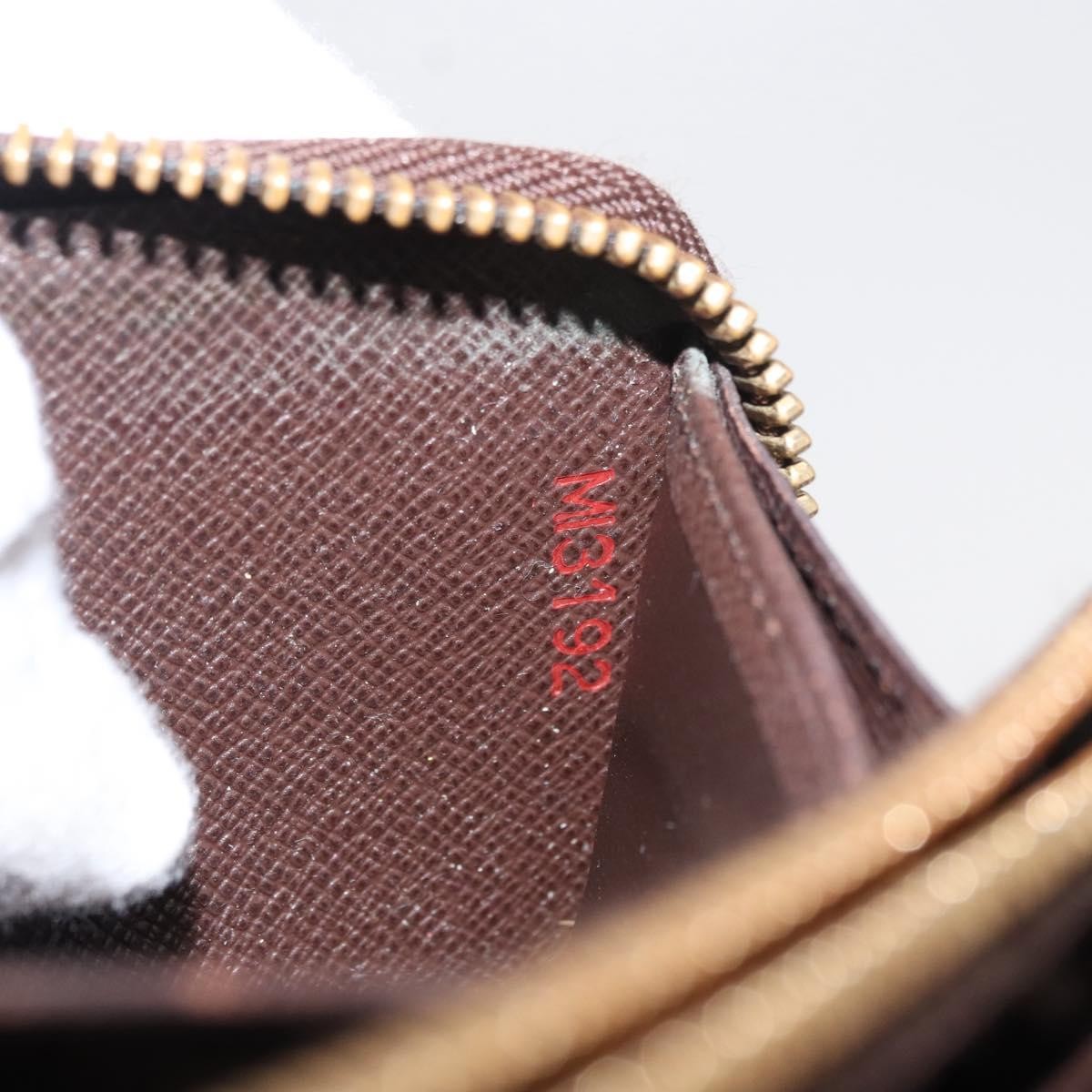 Louis Vuitton Zippy Wallet Nm Damier Brown Canvas Wallets Accessory