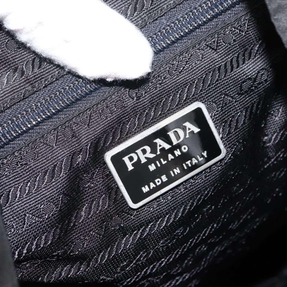 Prada Front Pocket Backpack Tessuto Black Nylon Backpack Bag