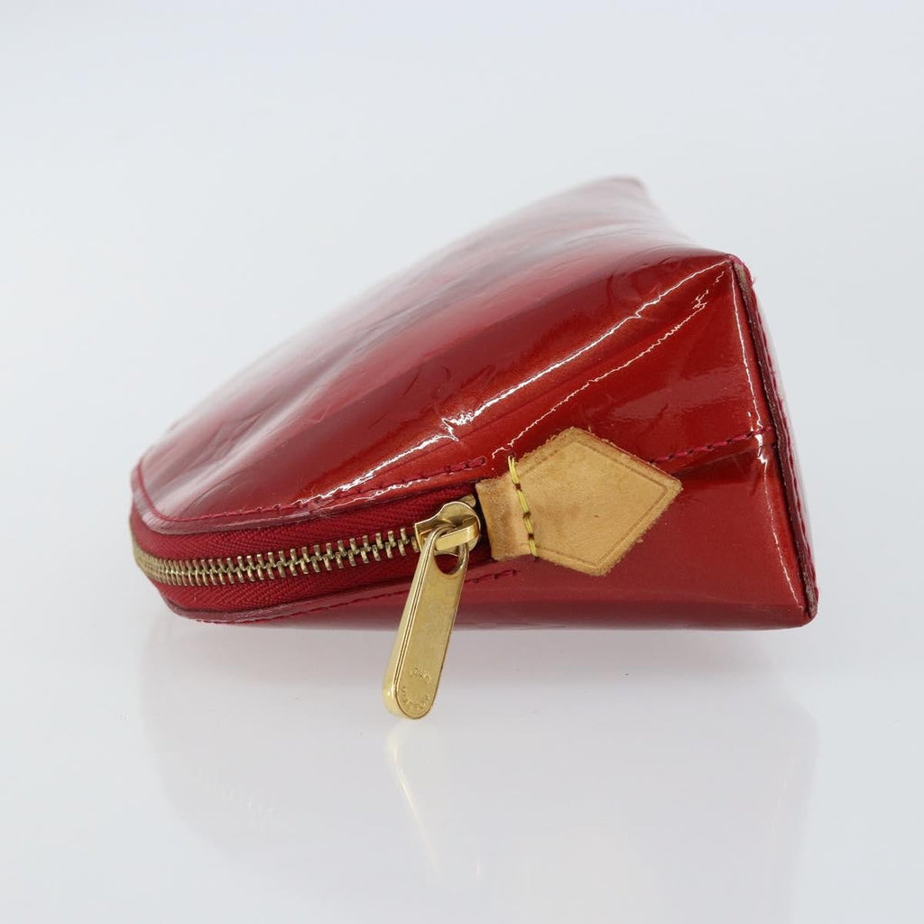 Louis Vuitton Cosmetic Pouch Electric Epi Leather Red Patent_Leather Bag