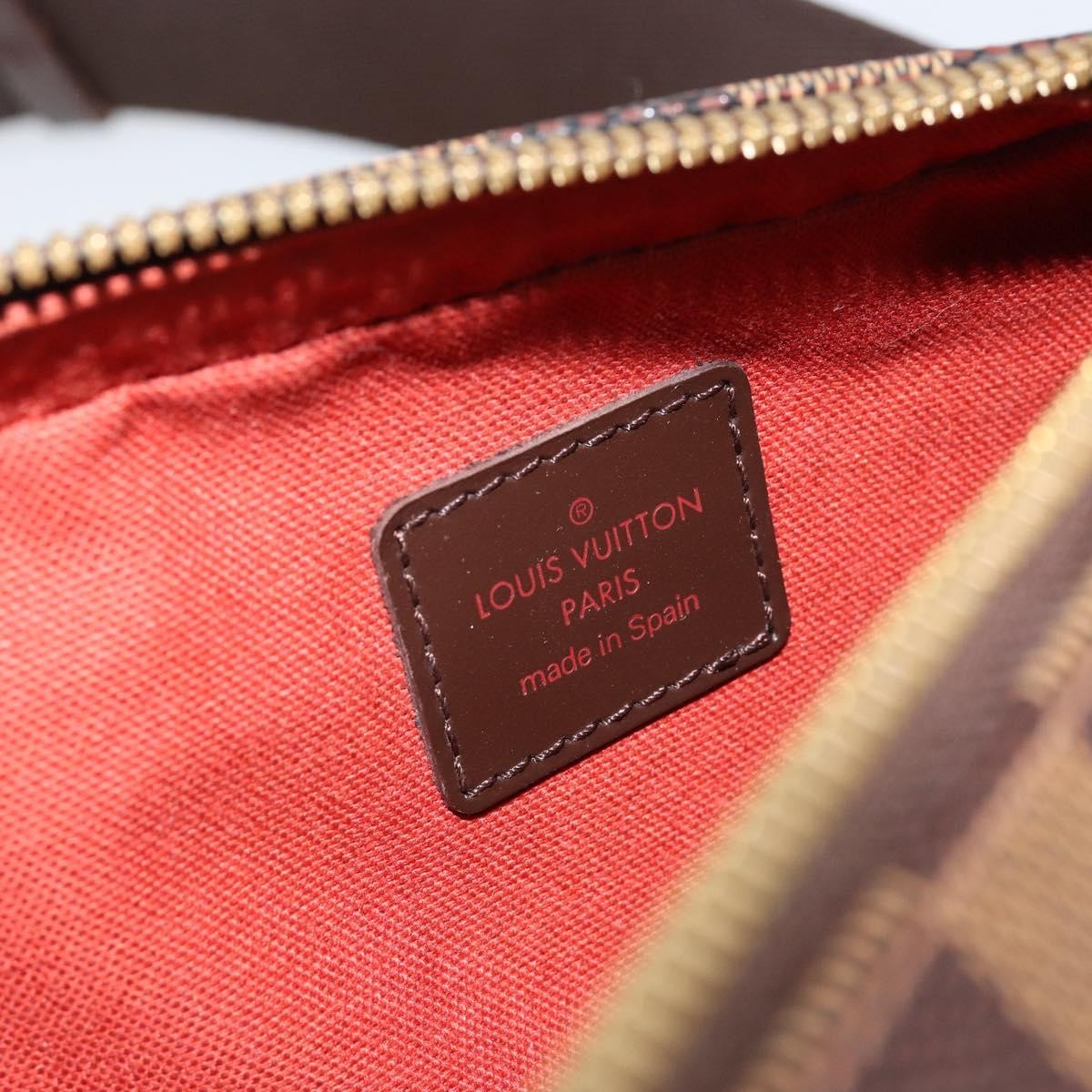 Louis Vuitton Geronimos Waist Bag Damier Brown Canvas Shoulder Bag