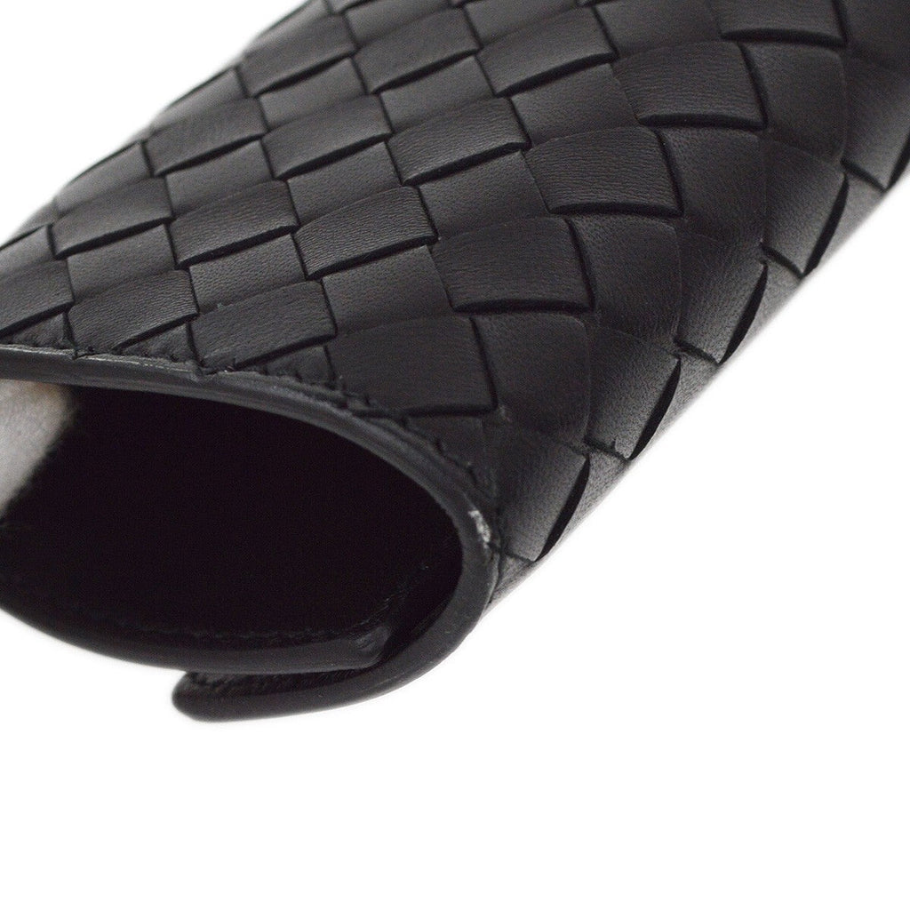Bottega Veneta Knotted Keyring Leather Black Leather Charms And Keychains Accessory