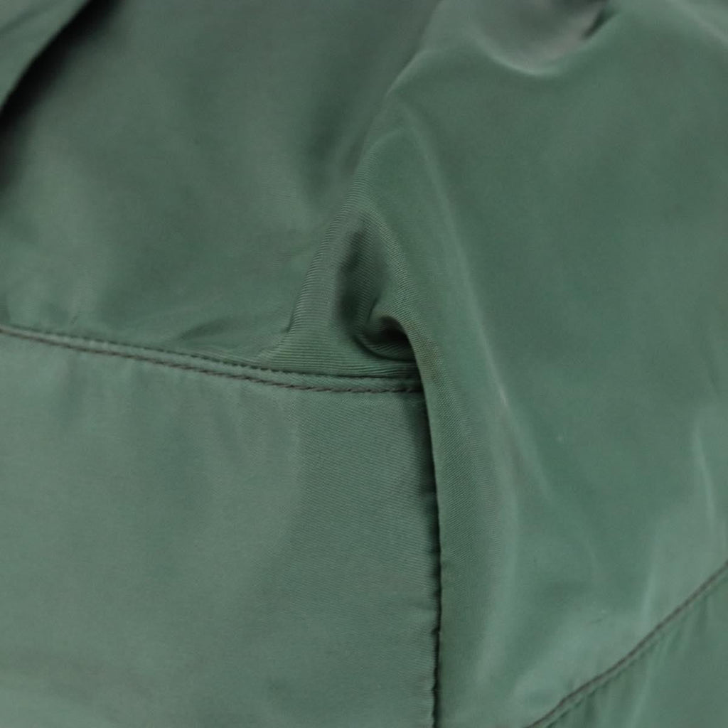 Prada Convertible Bow Tote Tessuto Green Nylon Handbag