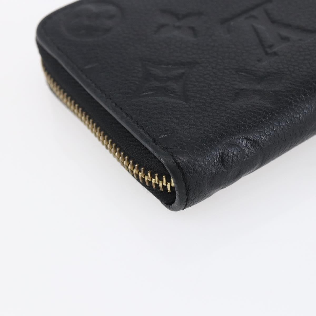 Louis Vuitton Portefeuille Zippy Monogramme Empreinte Monogramme Empreinte Black Leather Wallets Accessory
