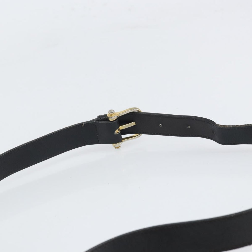Celine Vintage Shoulder Bag Leather Black Leather Shoulder Bag Bag