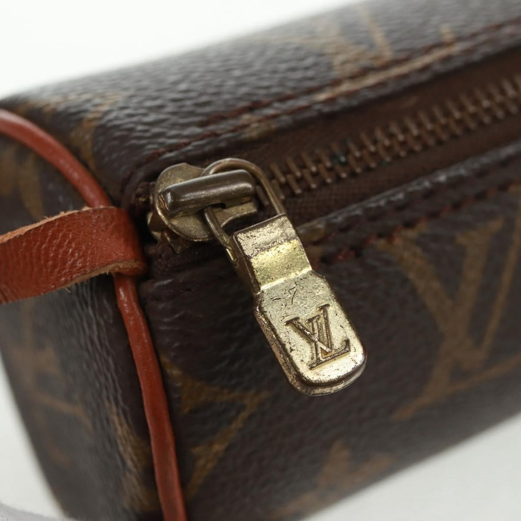 Louis Vuitton Papillon Pochette Monogram Canvas Brown Canvas Clutche & Pouche Bag