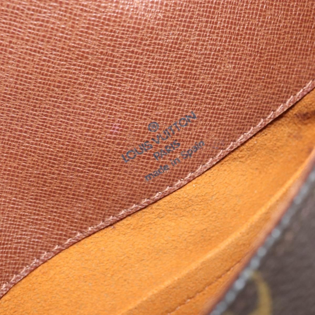 Louis Vuitton Musette Salsa Handbag Monogram Canvas Brown Canvas Shoulder Bag