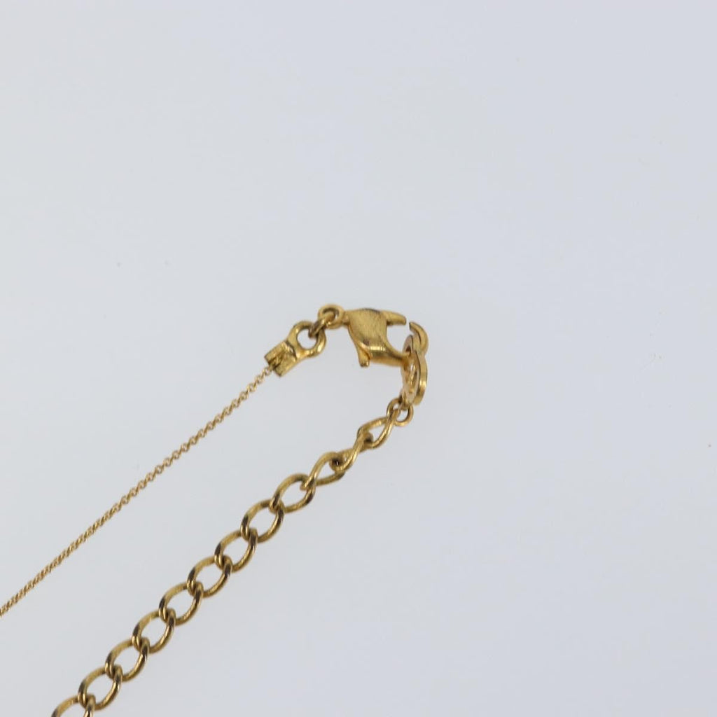 Christian Dior Cd Pendant Necklace Metal Gold Metal Necklace Jewelry (Pre-Owned)