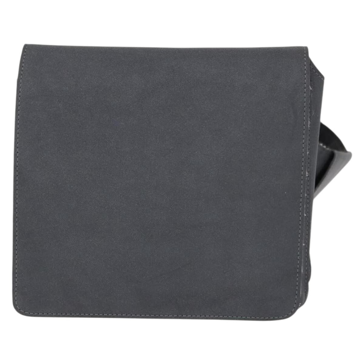 Chanel Sport Line Waist Bag Nylon Gray Nylon Shoulder Bag Bag