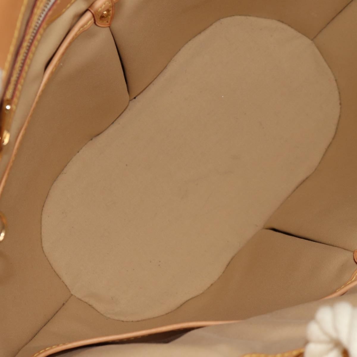 Louis Vuitton Pampelonne Handbag Damier White Canvas Tote Bag
