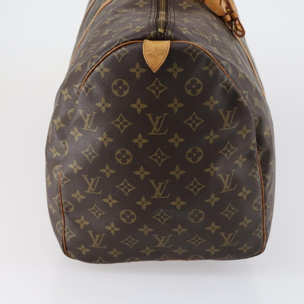 Louis Vuitton Keepall Bag Monogram Canvas Brown Canvas Travel Bag