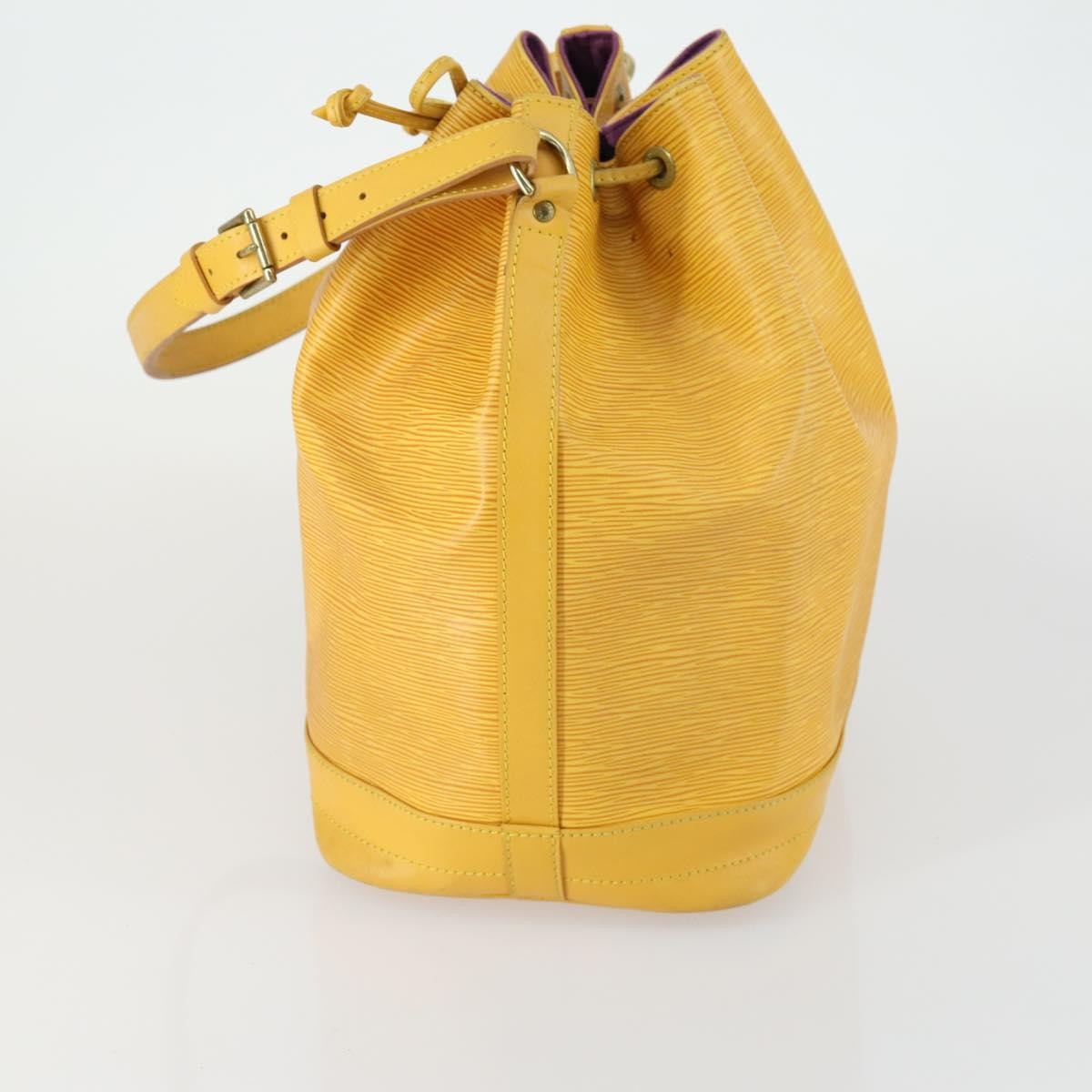Louis Vuitton Noe Handbag Epi Leather Yellow Leather Shoulder Bag