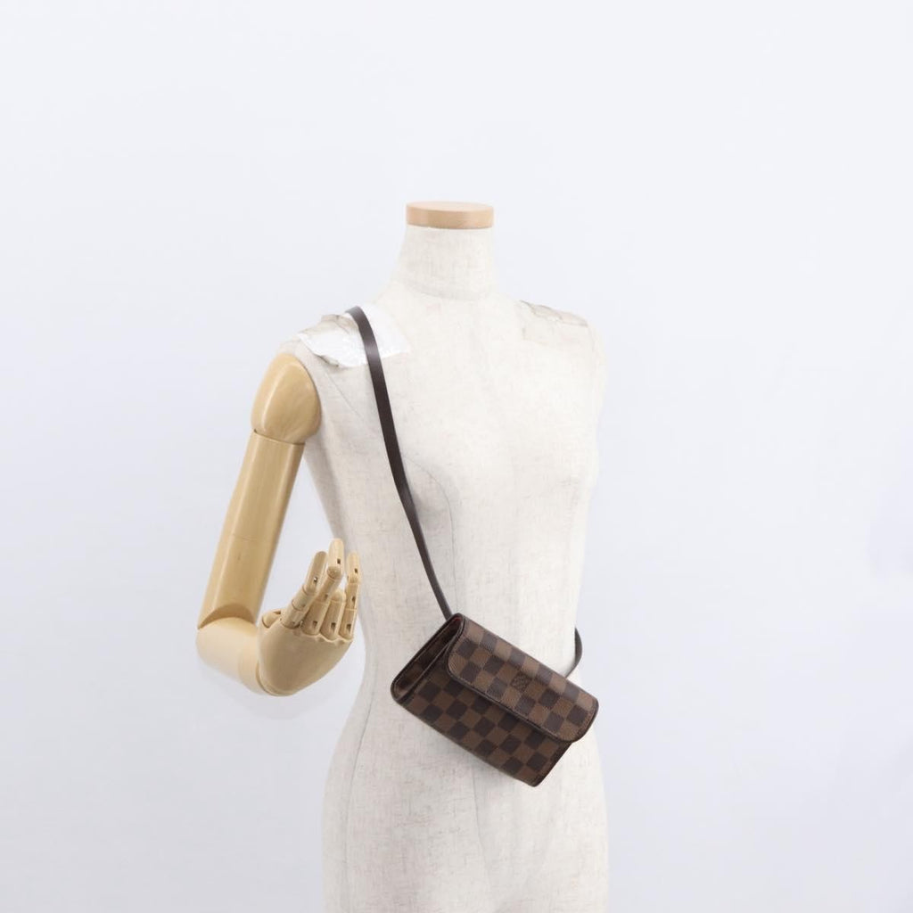 Louis Vuitton Florentine Waist Bag Monogram Canvas Brown Canvas Clutche & Pouche Bag