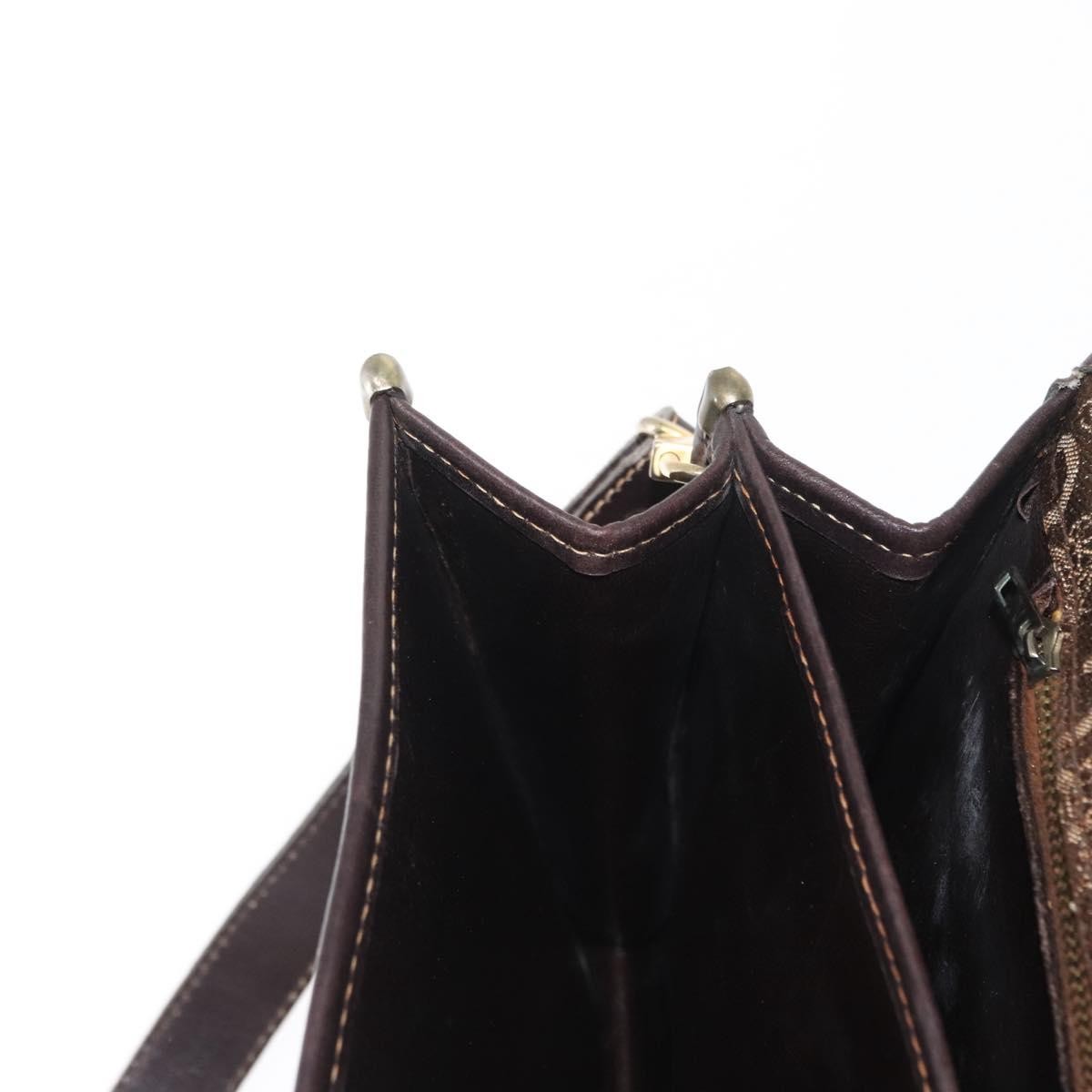 Celine C Sulky Shoulder Bag Canvas Brown Canvas Shoulder Bag Bag