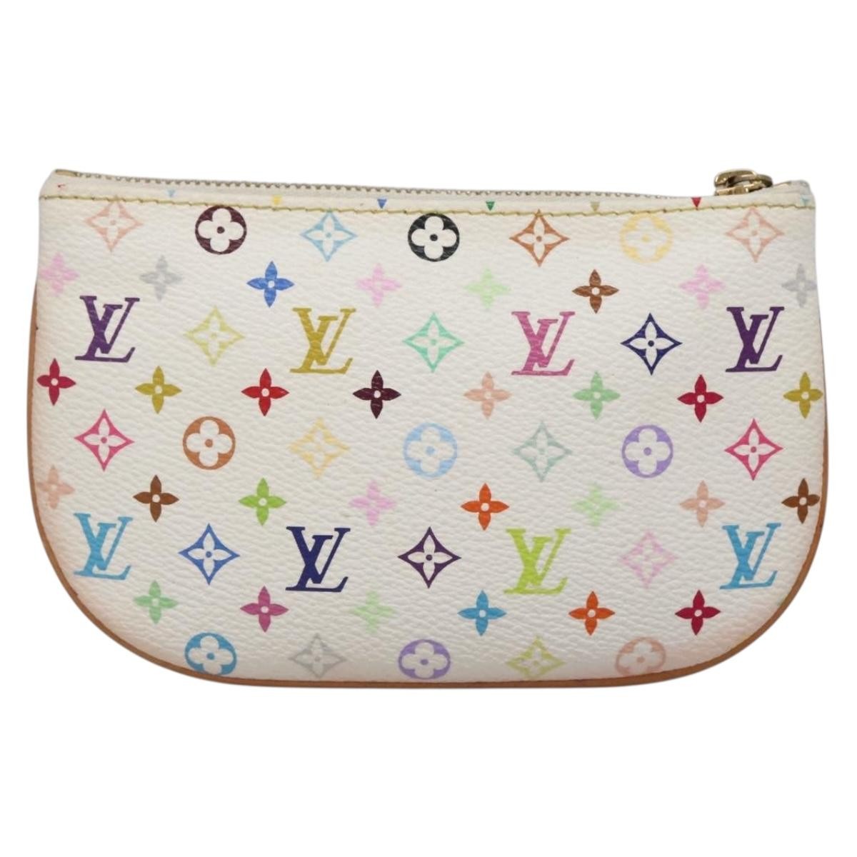 Louis Vuitton Pochette Mm Monogram Multicolor Canvas Multicolour Canvas Clutche & Pouche Bag