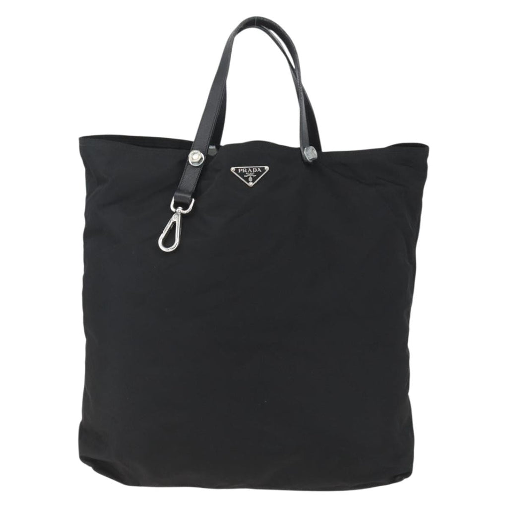 Prada Vintage Tote Tessuto Black Nylon Tote Bag Bag