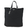 Prada Vintage Tote Tessuto Black Nylon Tote Bag Bag