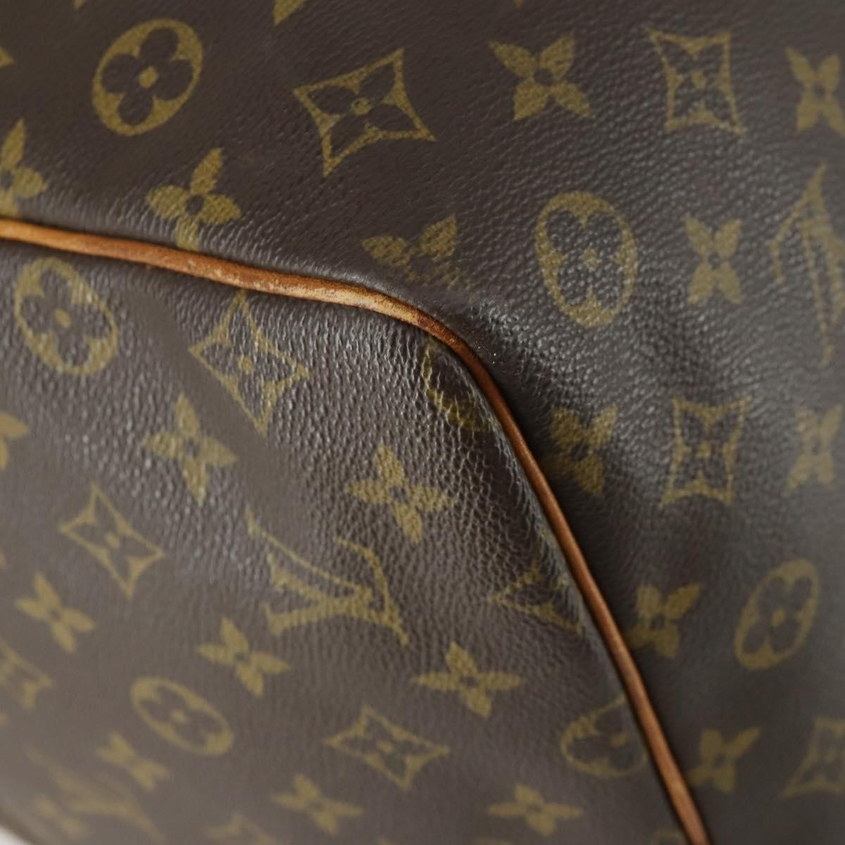 Louis Vuitton Keepall Bag Monogram Canvas Brown Canvas Travel Bag